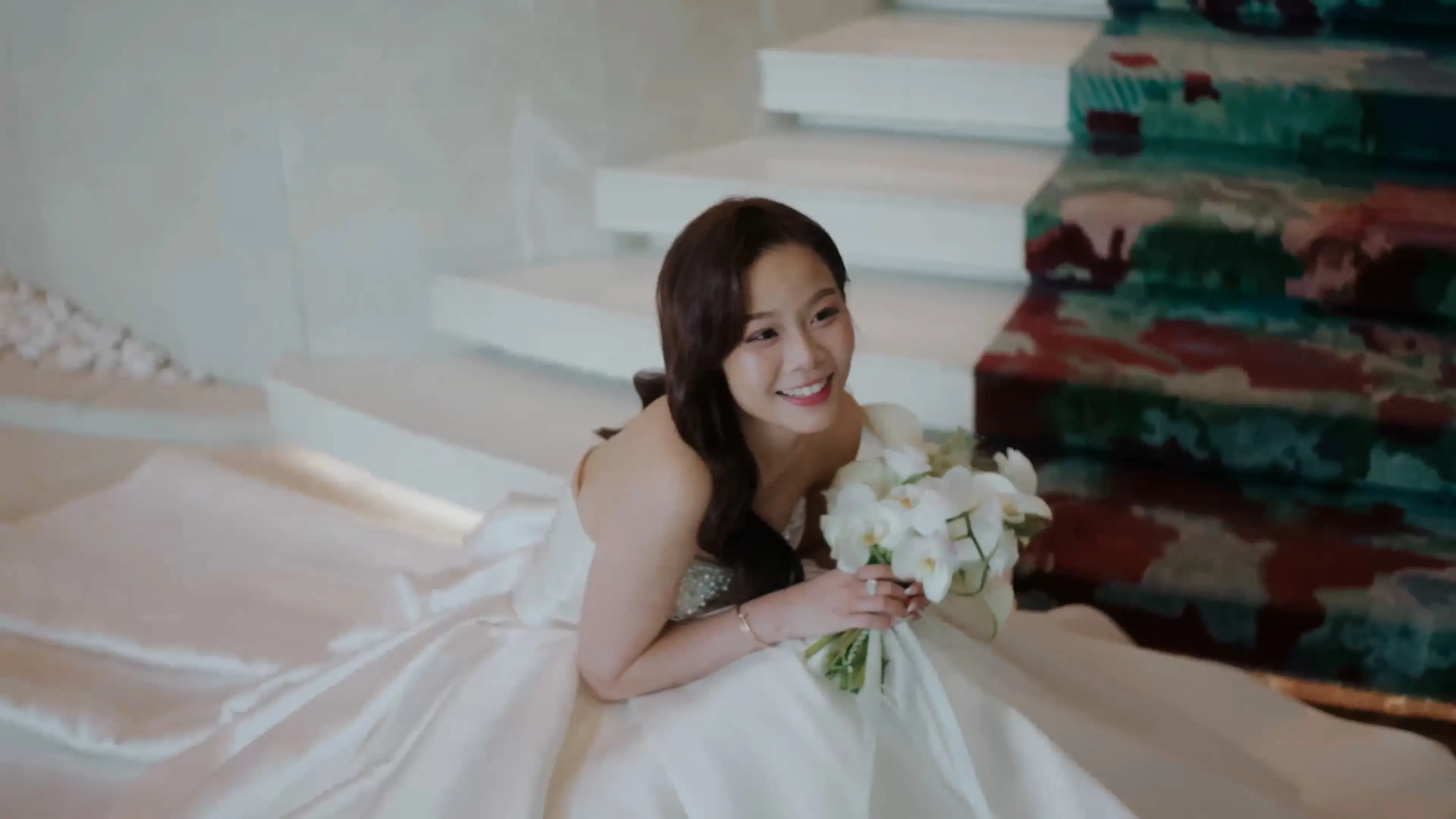 Bride portrait at W Singapore - Sentosa Cove