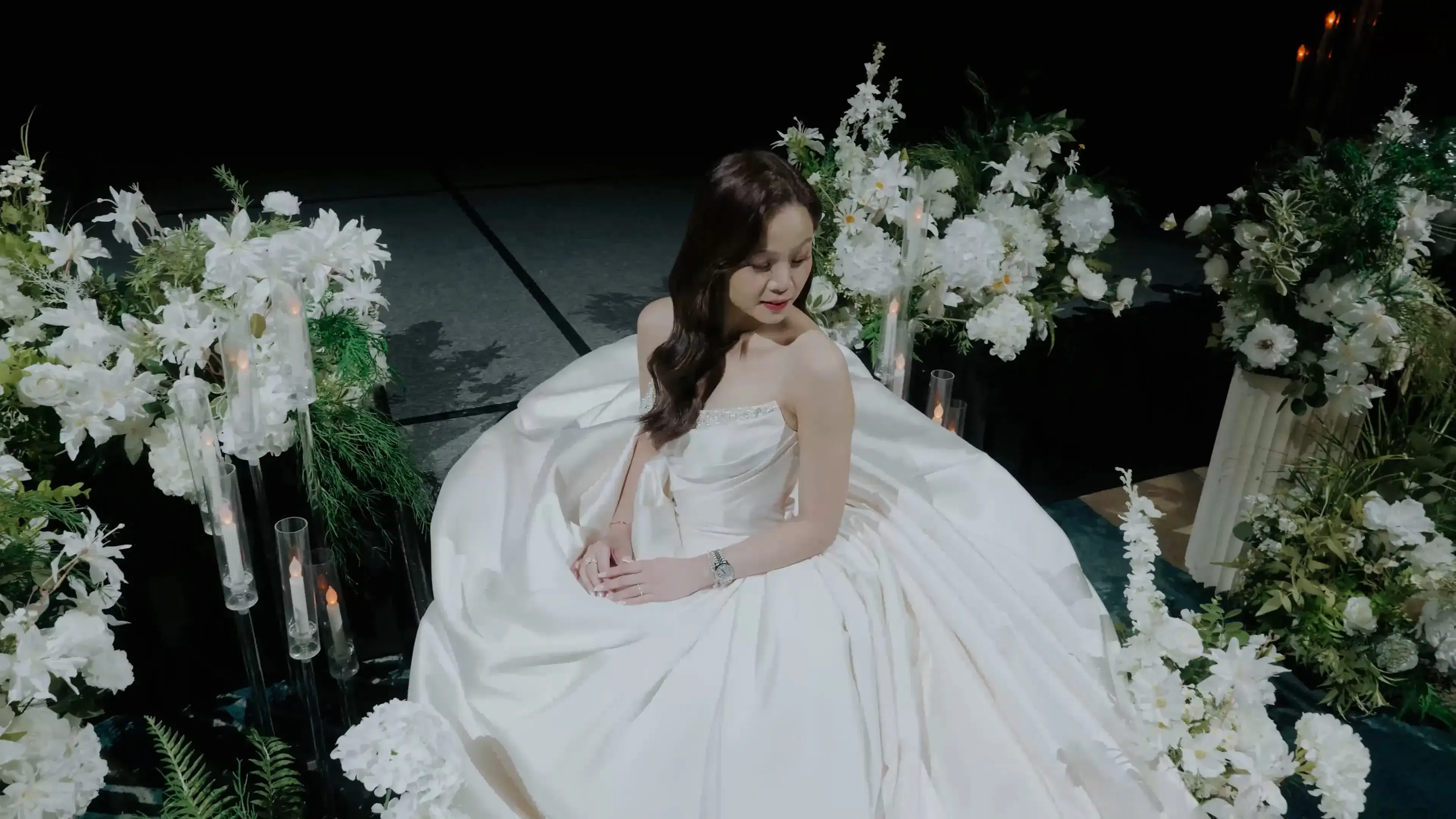 Bride portrait at W Singapore - Sentosa Cove