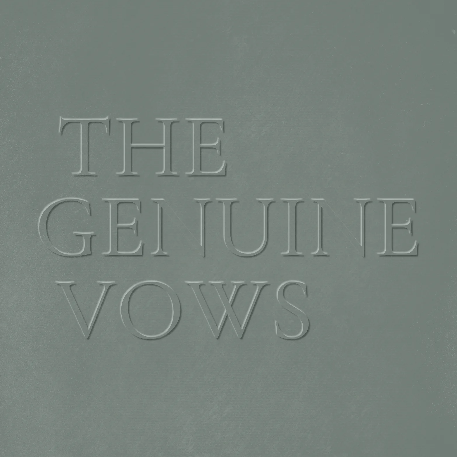 The Genuine Vows logo