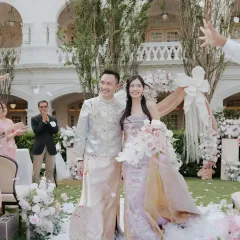 David & Alva at Raffles Singapore