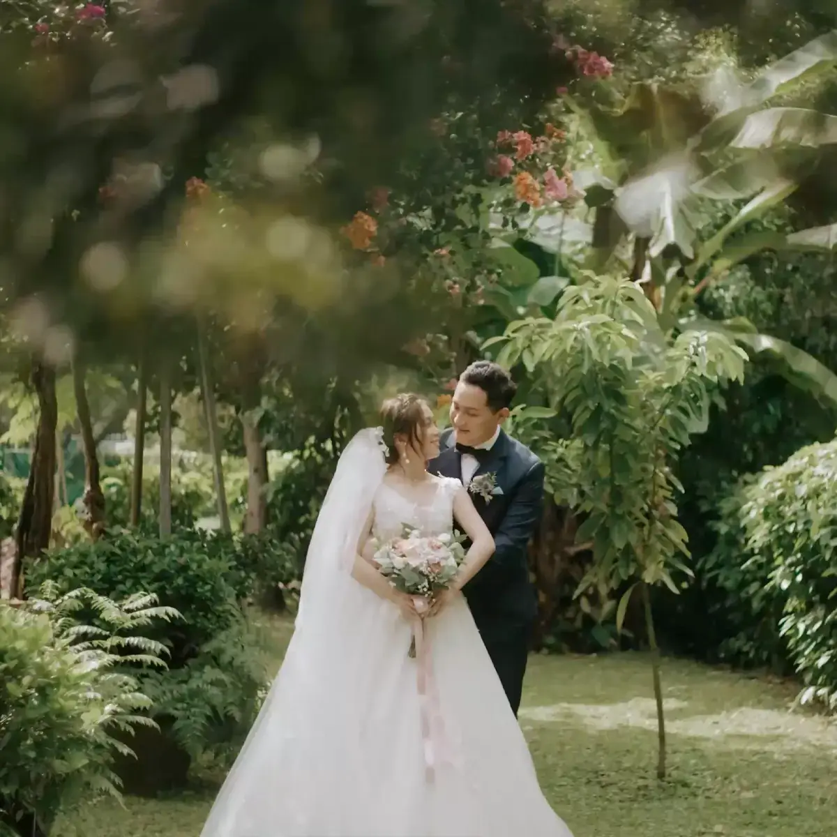 Joshua & Sue Zen wedding film still