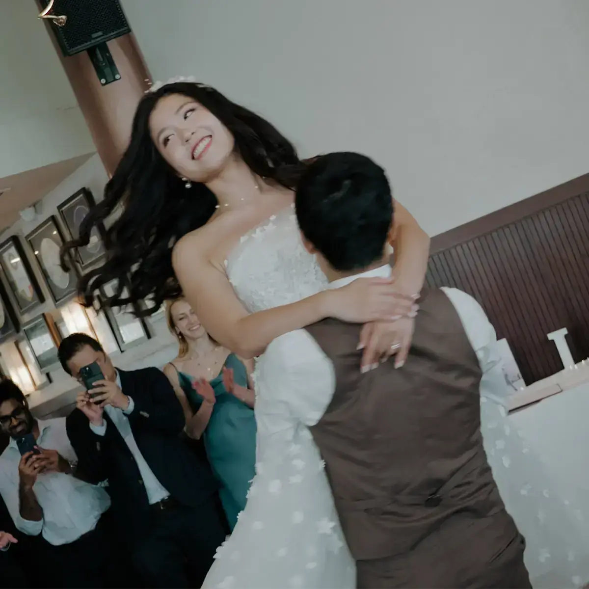 Silas & Qian Hui wedding film still