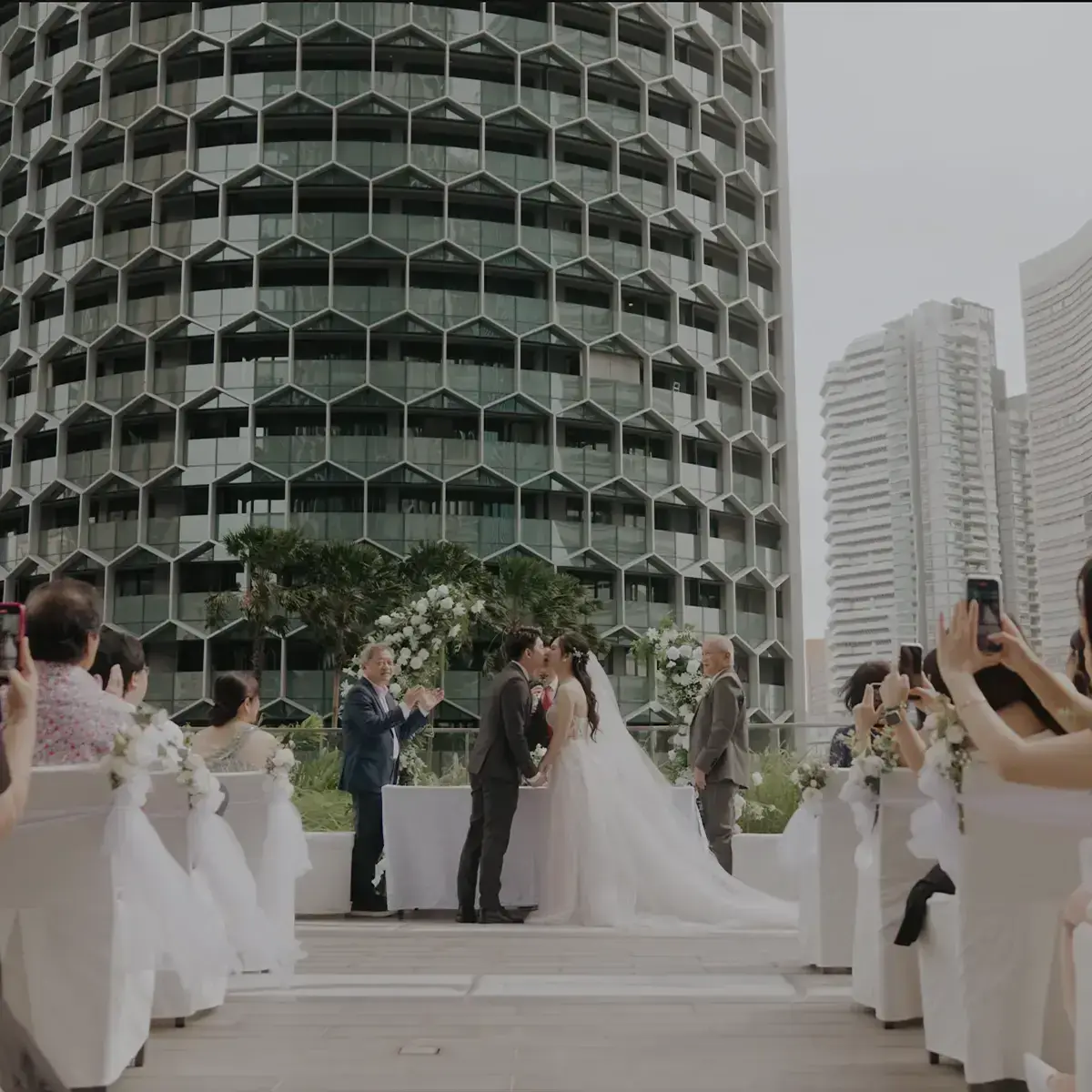 SK & CS wedding film still