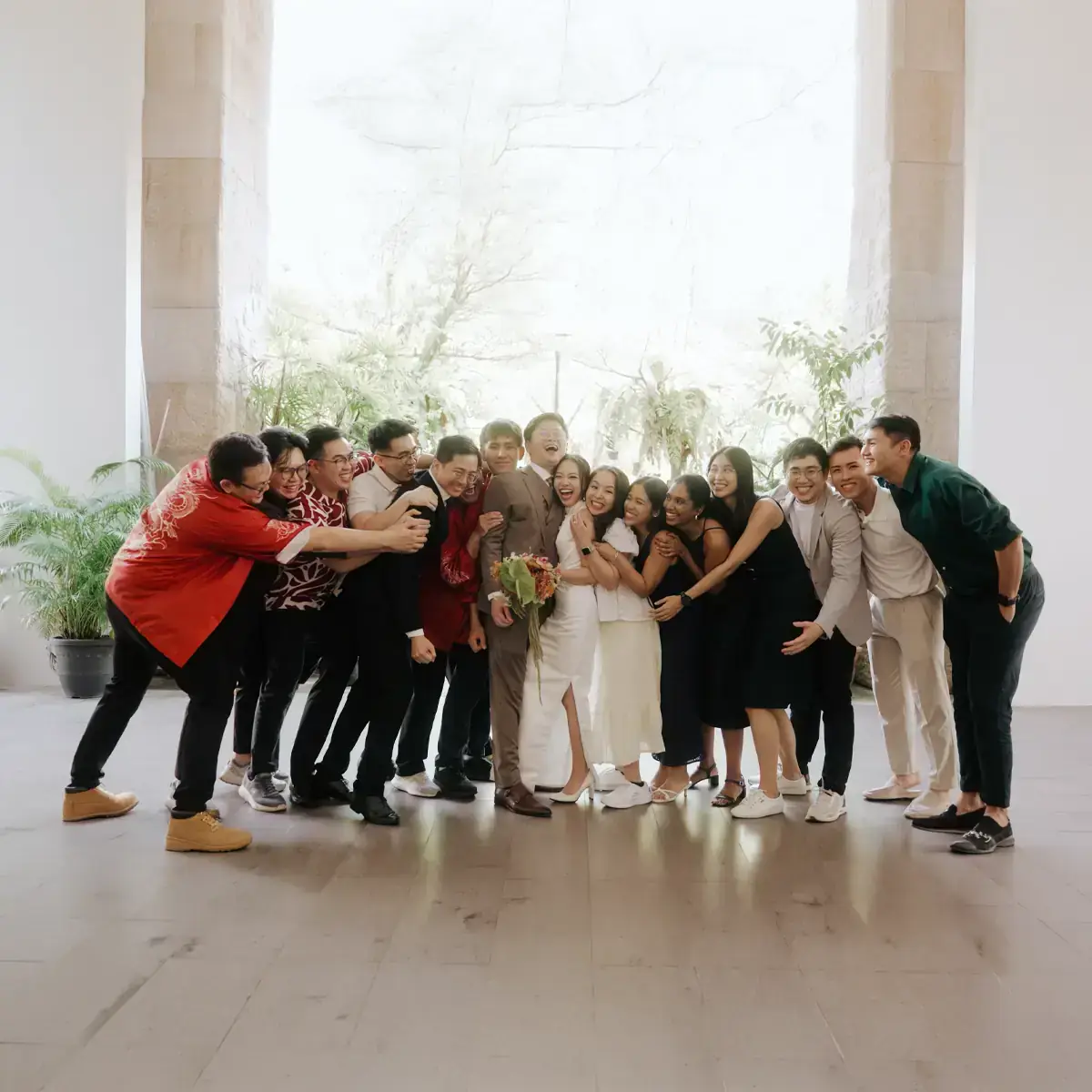 Wayne & Jia Hui wedding film still