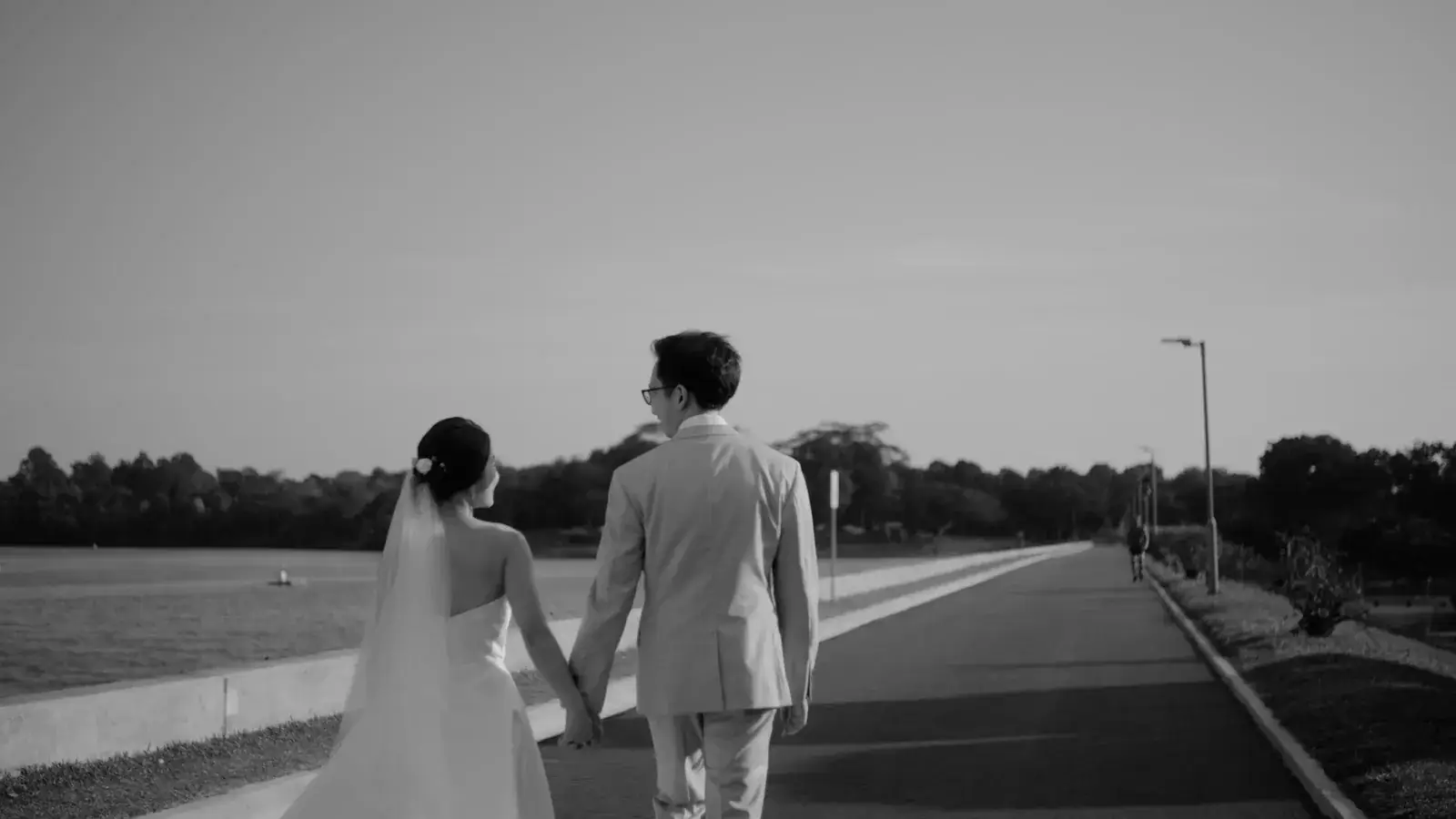 Daron and Celine couple portraits at Upper Seletar Reservoir in Singapore