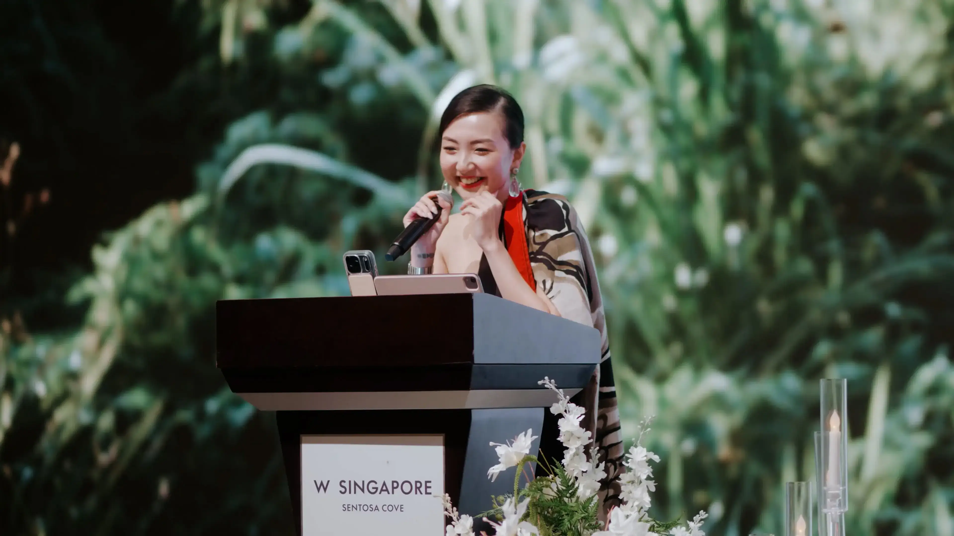Wedding speech at W Singapore - Sentosa Cove